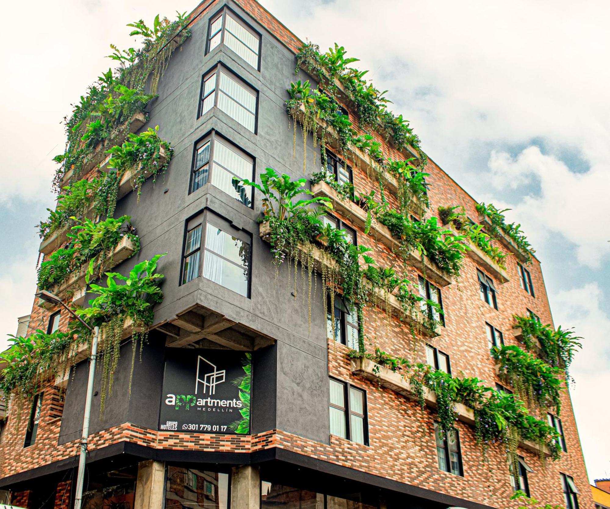Apartahotel Medellín Exteriör bild